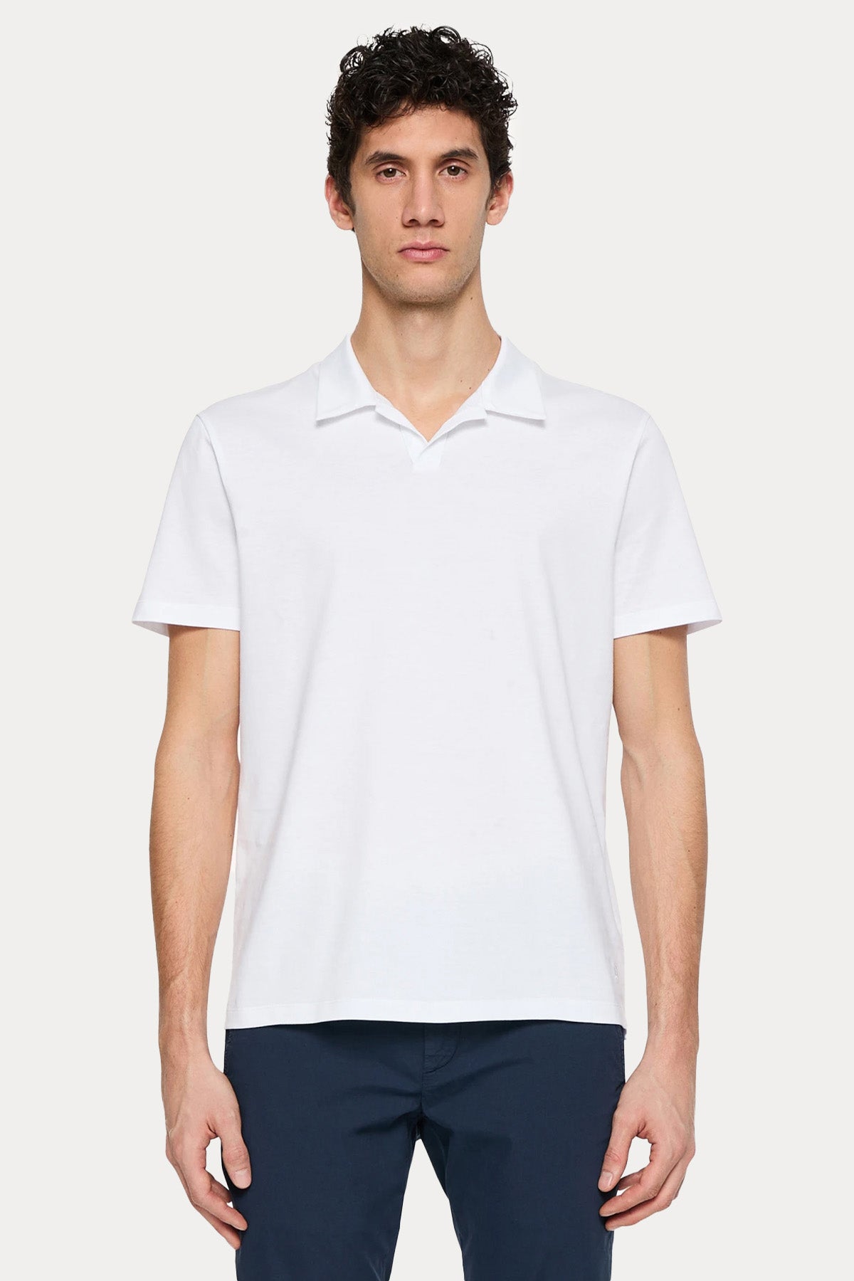 Dondup Logolu Polo Yaka T-shirt-T-shirt-Libas