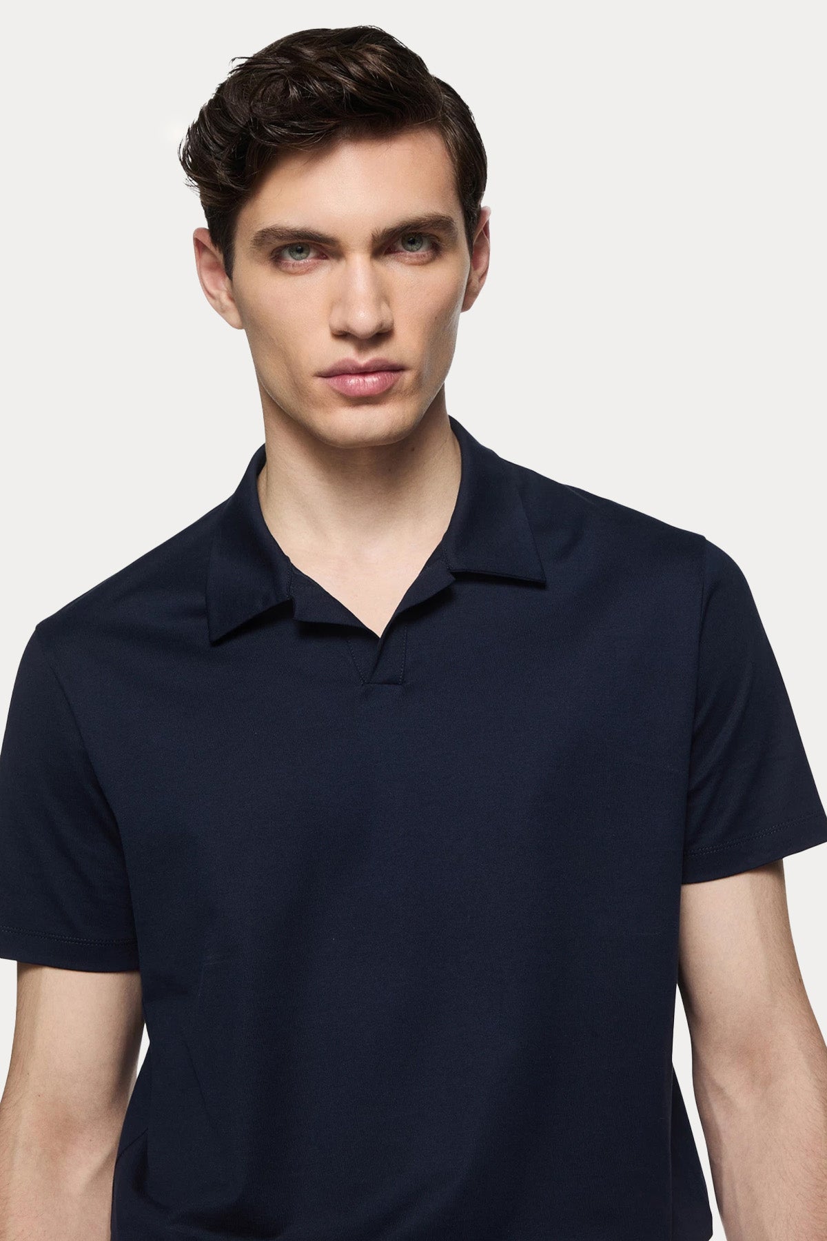 Dondup Logolu Polo Yaka T-shirt-T-shirt-Libas