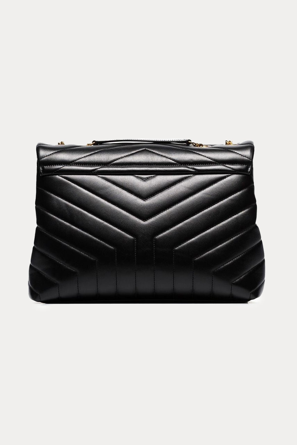 Saint Laurent Logolu Large Deri Omuz Çantası