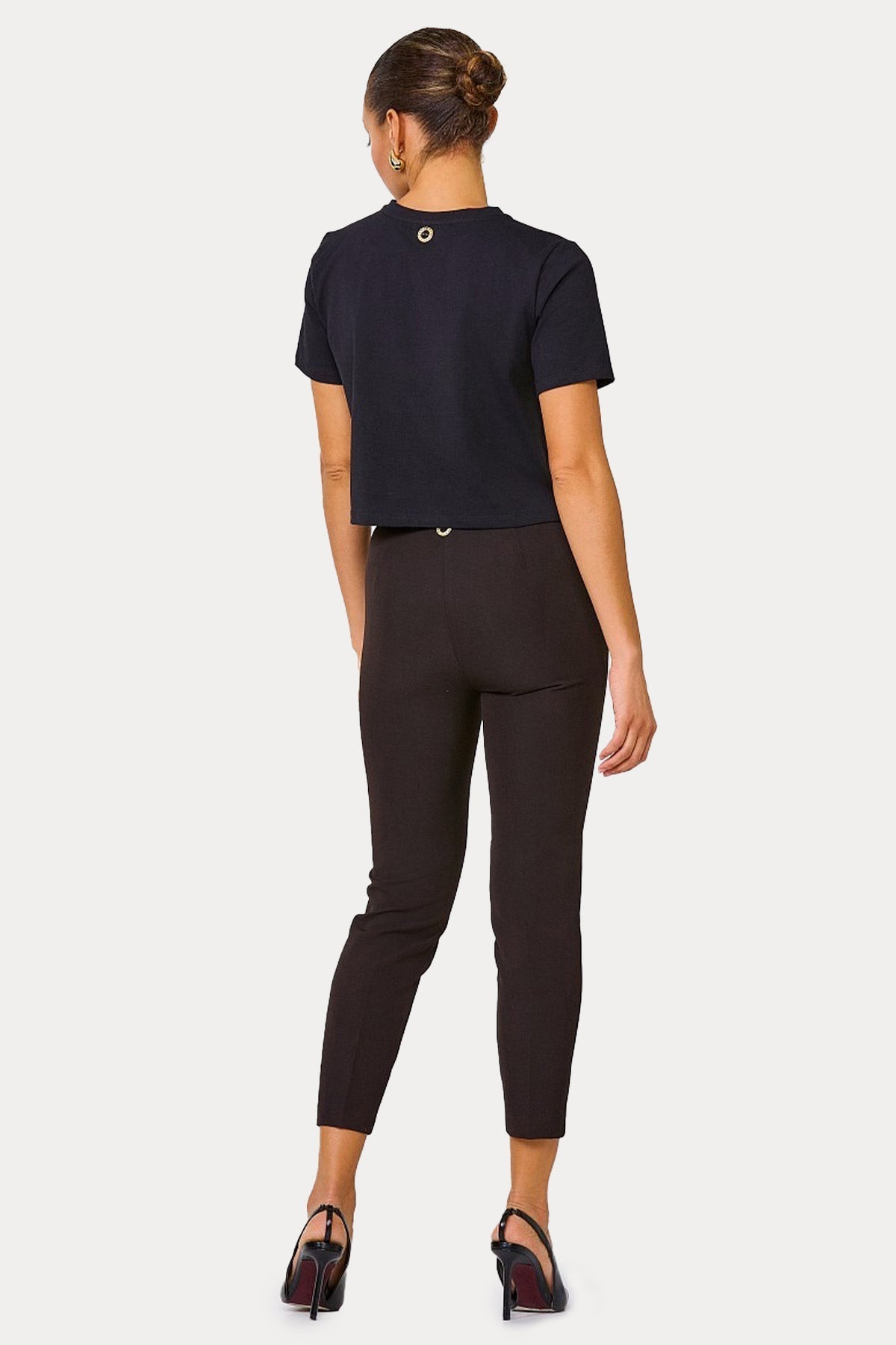 Lynne Yüksek Bel Yandan Cepli Pantolon