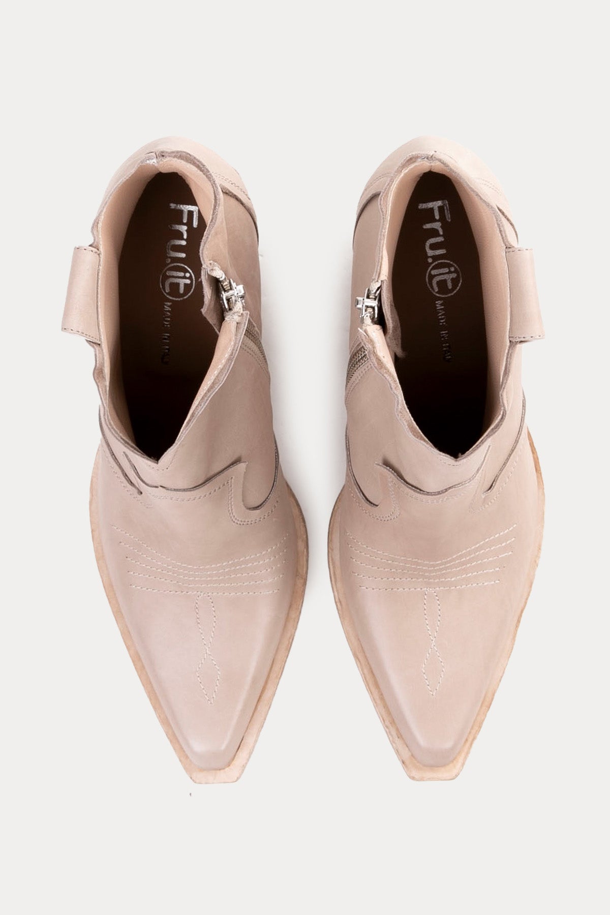 Fruit Sivri Küt Burunlu Deri Bot