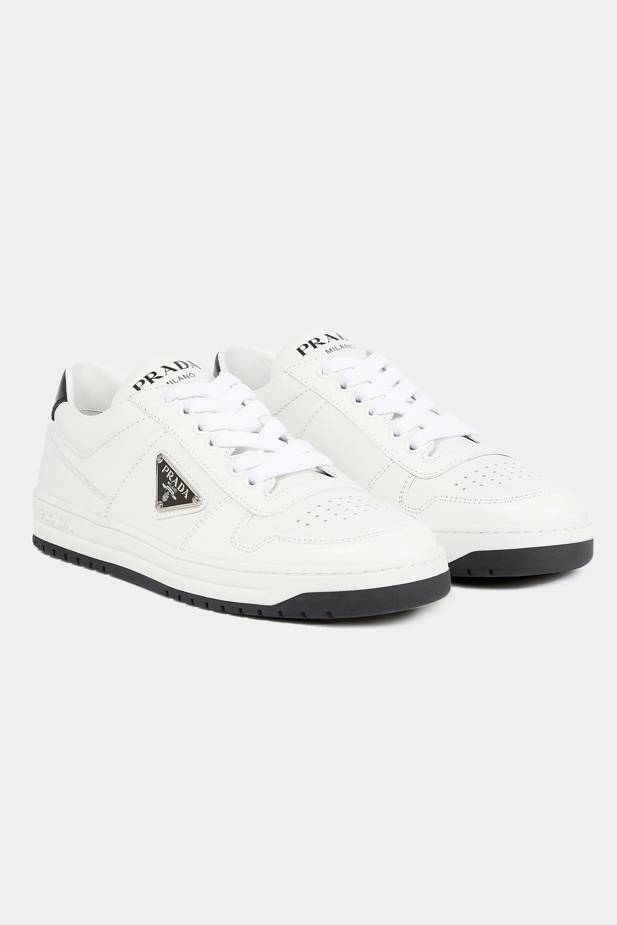 Prada Deri Sneaker Ayakkabı-Ayakkabı-Libas