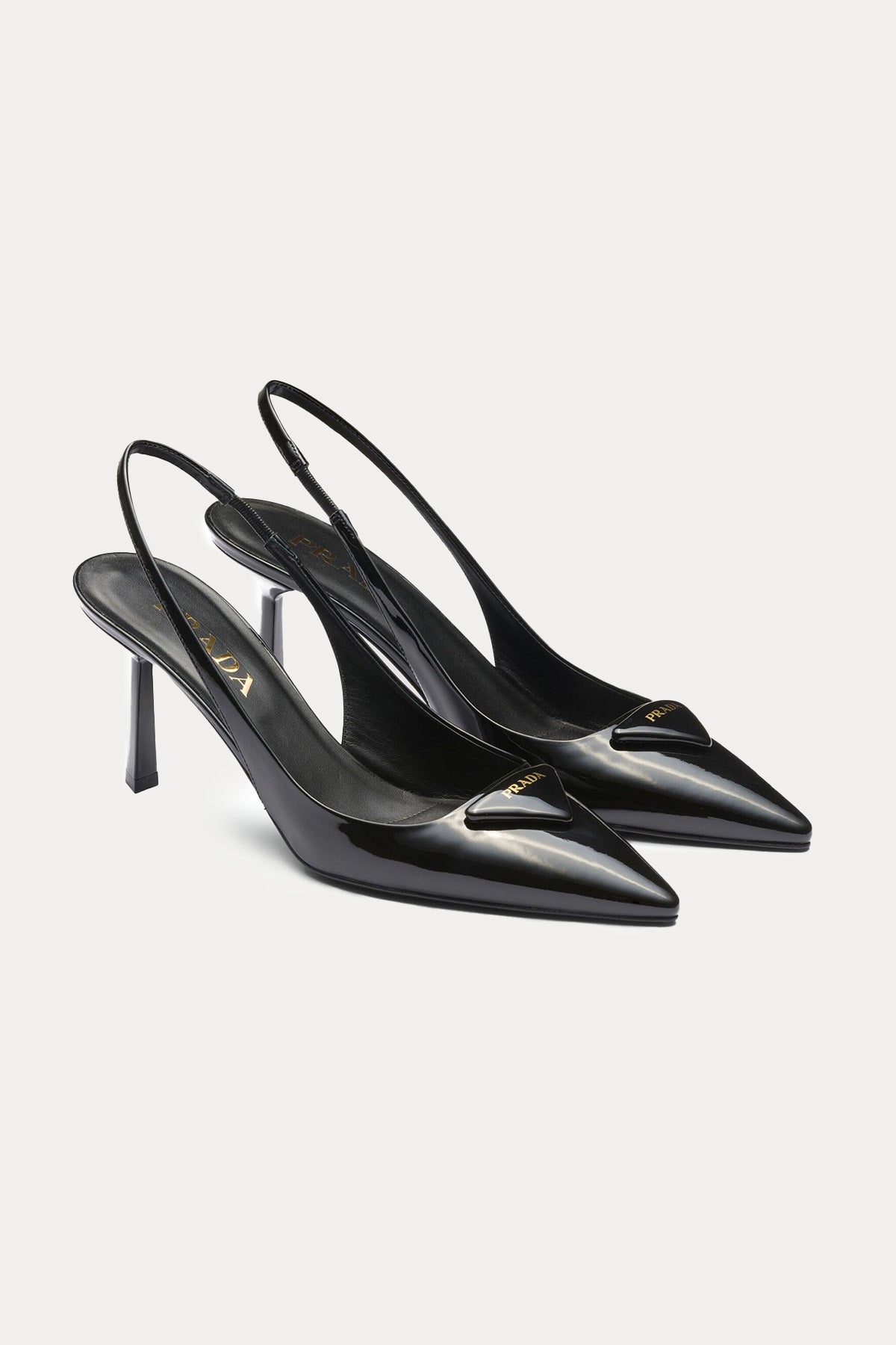 Prada Deri Stiletto Ayakkabı