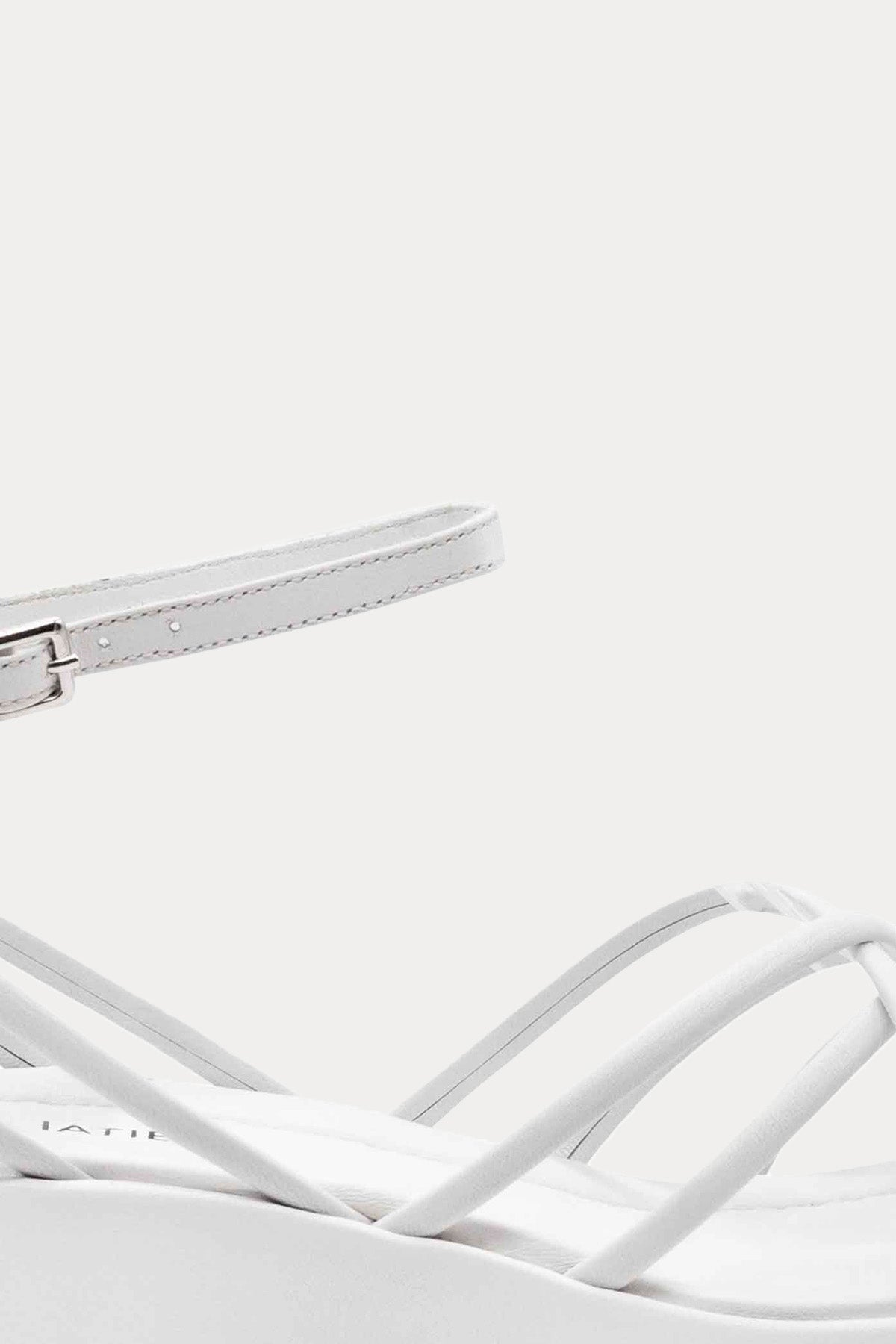 Vic Matie Küt Burunlu Deri Sandalet