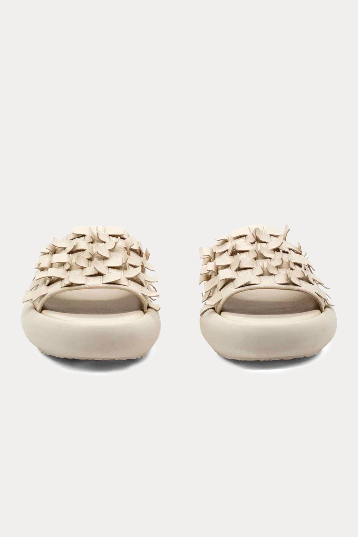 Vic Matie Örgü Deri Terlik