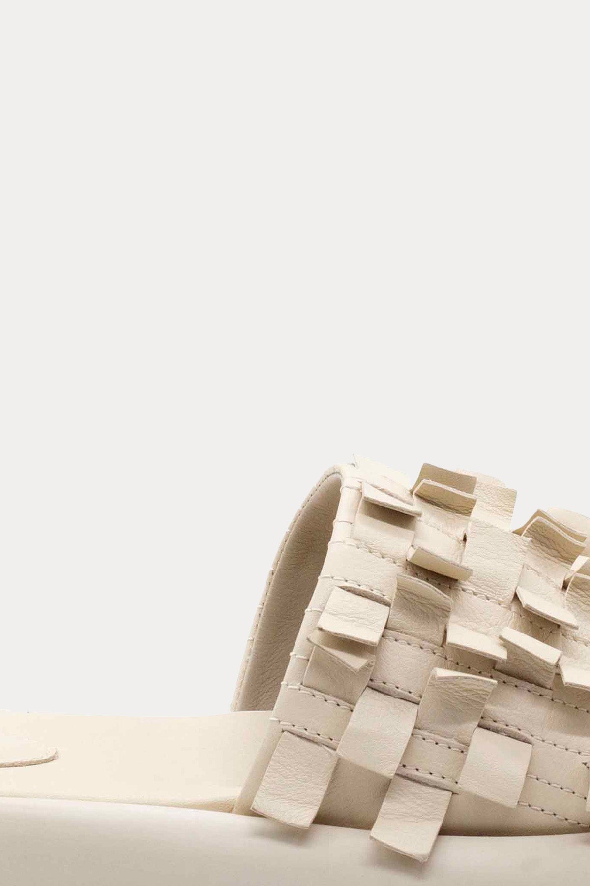 Vic Matie Örgü Deri Terlik