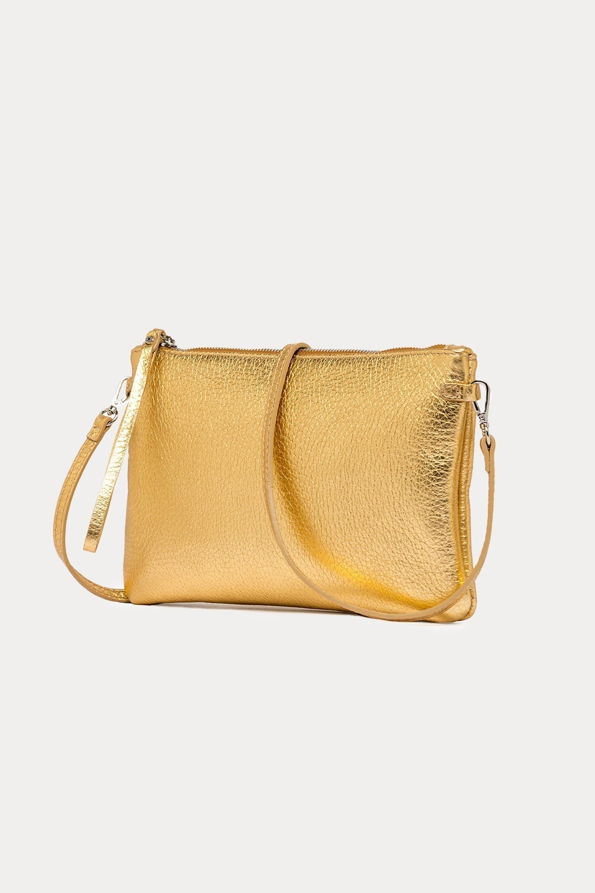 Gianni Chiarini Hermy Deri Clutch Çanta