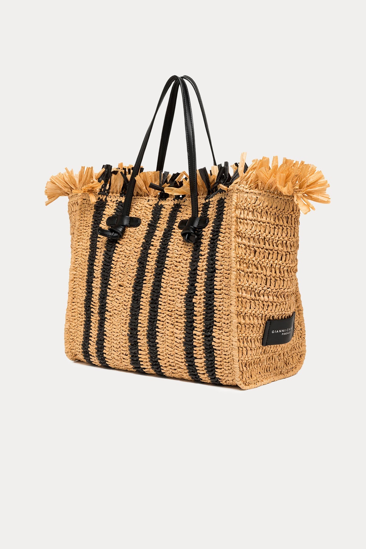 Gianni Chiarini Marcella Hasır Örgü Shopping Bag Çanta