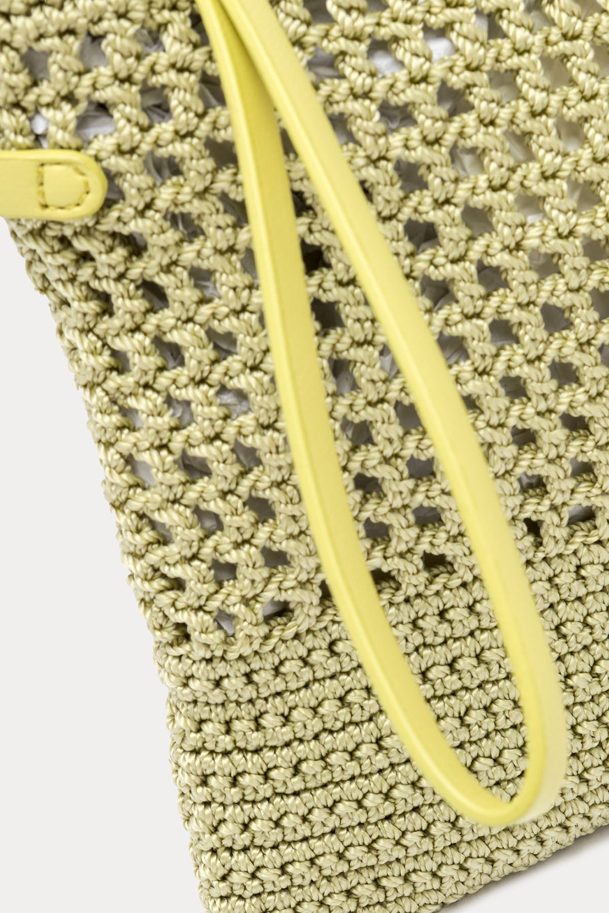 Gianni Chiarini Victoria Kanvas Örgü Clutch Çanta