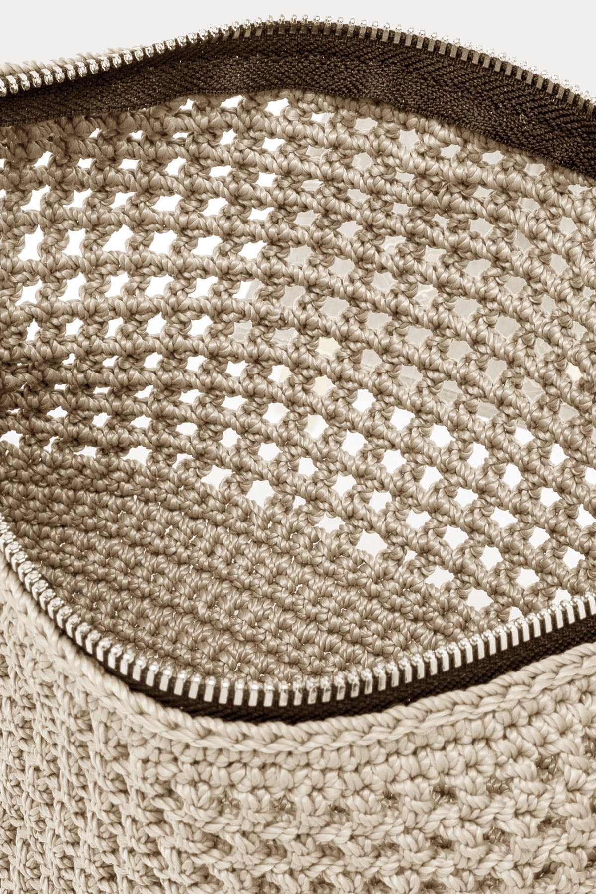 Gianni Chiarini Victoria Kanvas Örgü Clutch Çanta-Çanta-Libas
