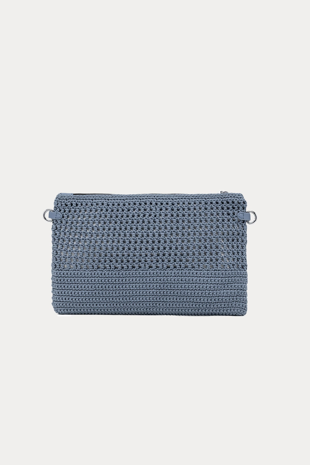 Gianni Chiarini Victoria Kanvas Örgü Clutch Çanta