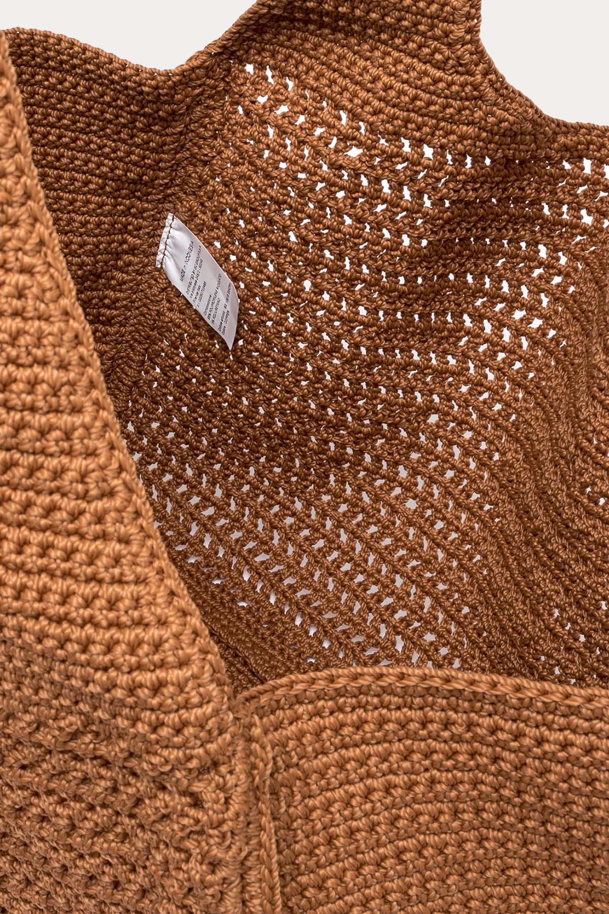 Gianni Chiarini Euforia Kanvas Örgü Shopping Bag Çanta