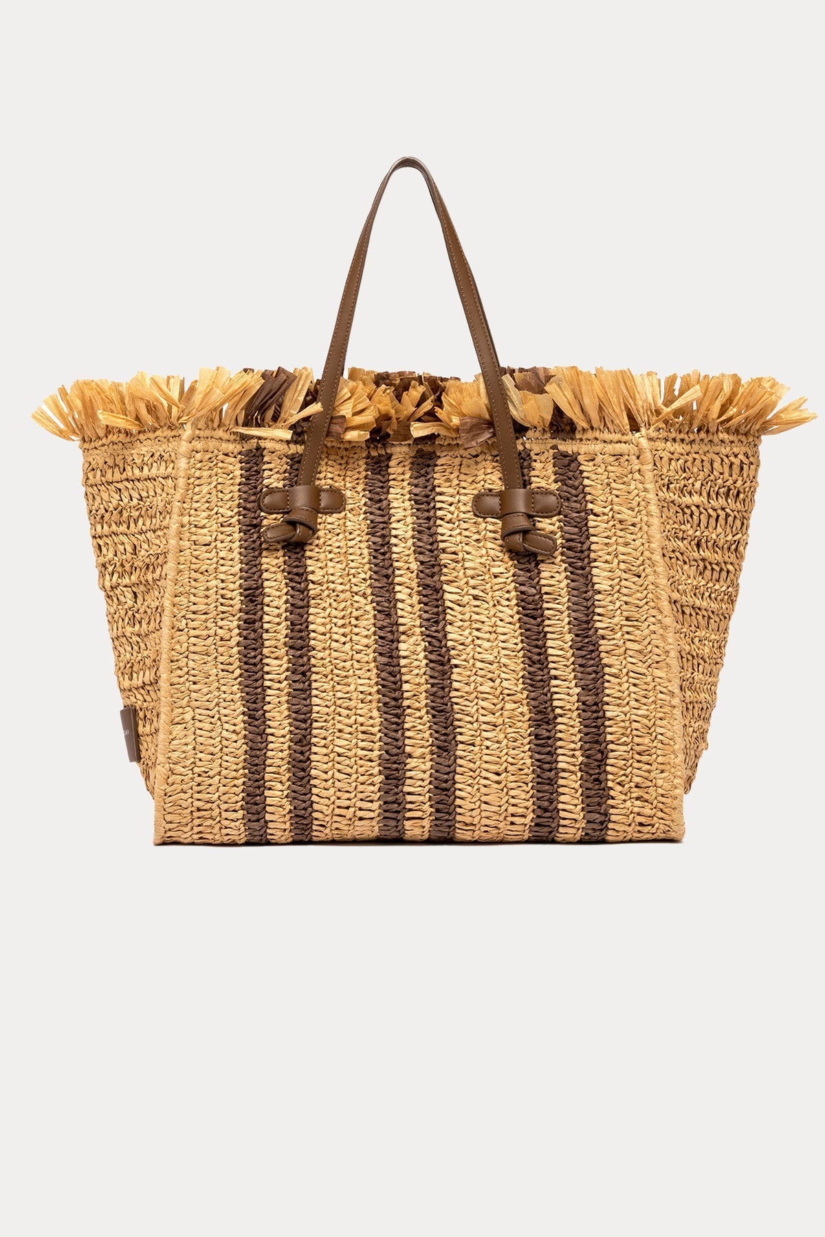 Gianni Chiarini Marcella Hasır Örgü Shopping Bag Çanta