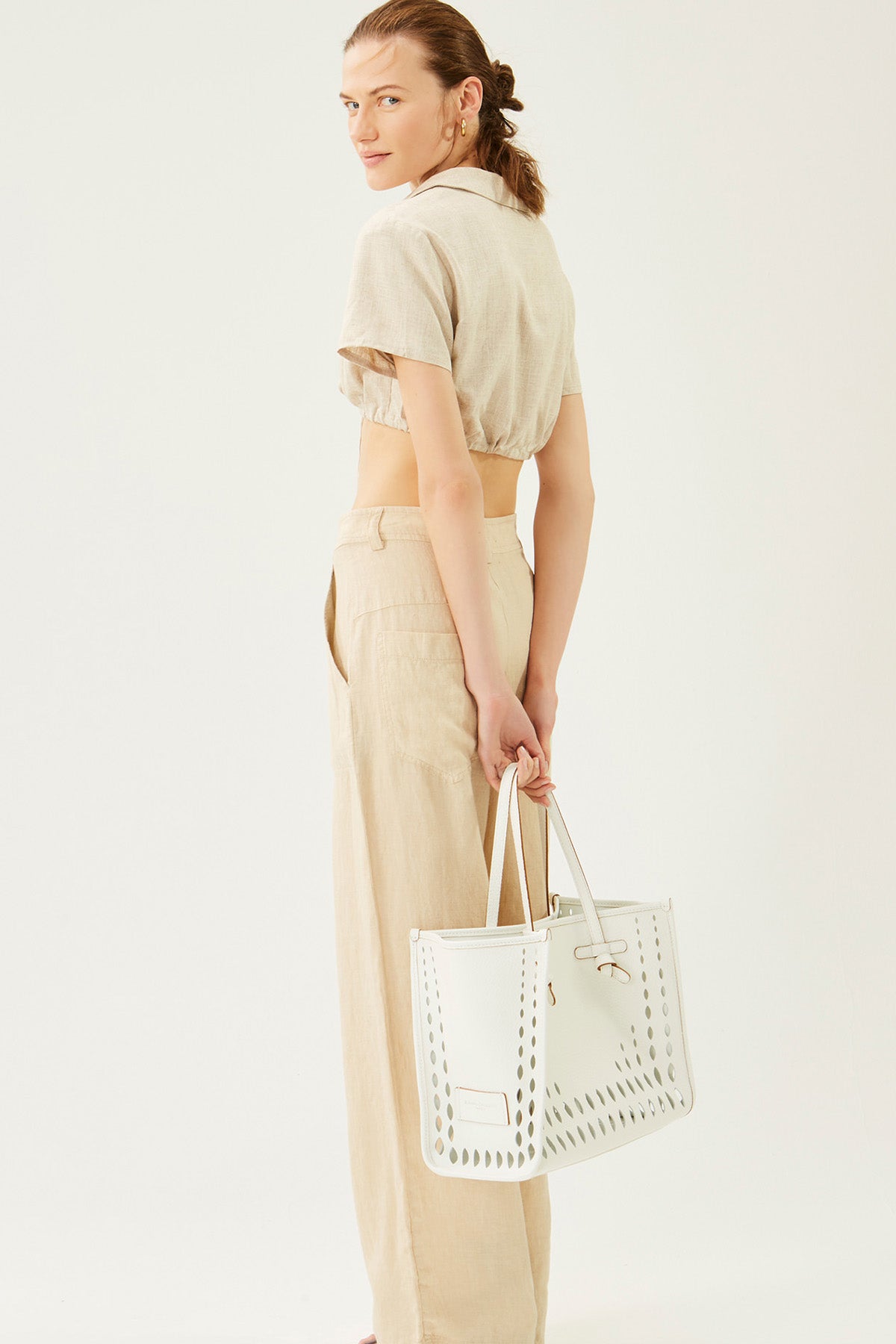 Gianni Chiarini Marcella Deri Shopping Bag Çanta