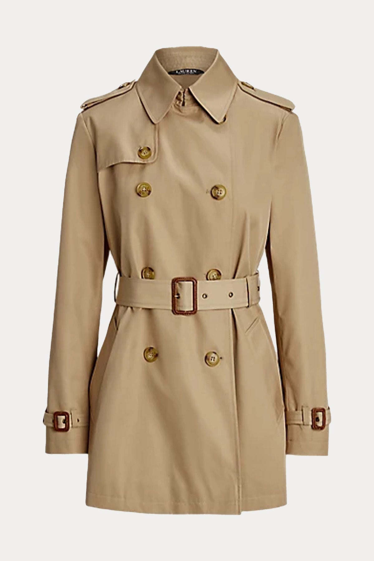 Polo Ralph Lauren Kruvaze Kemerli Trençkot