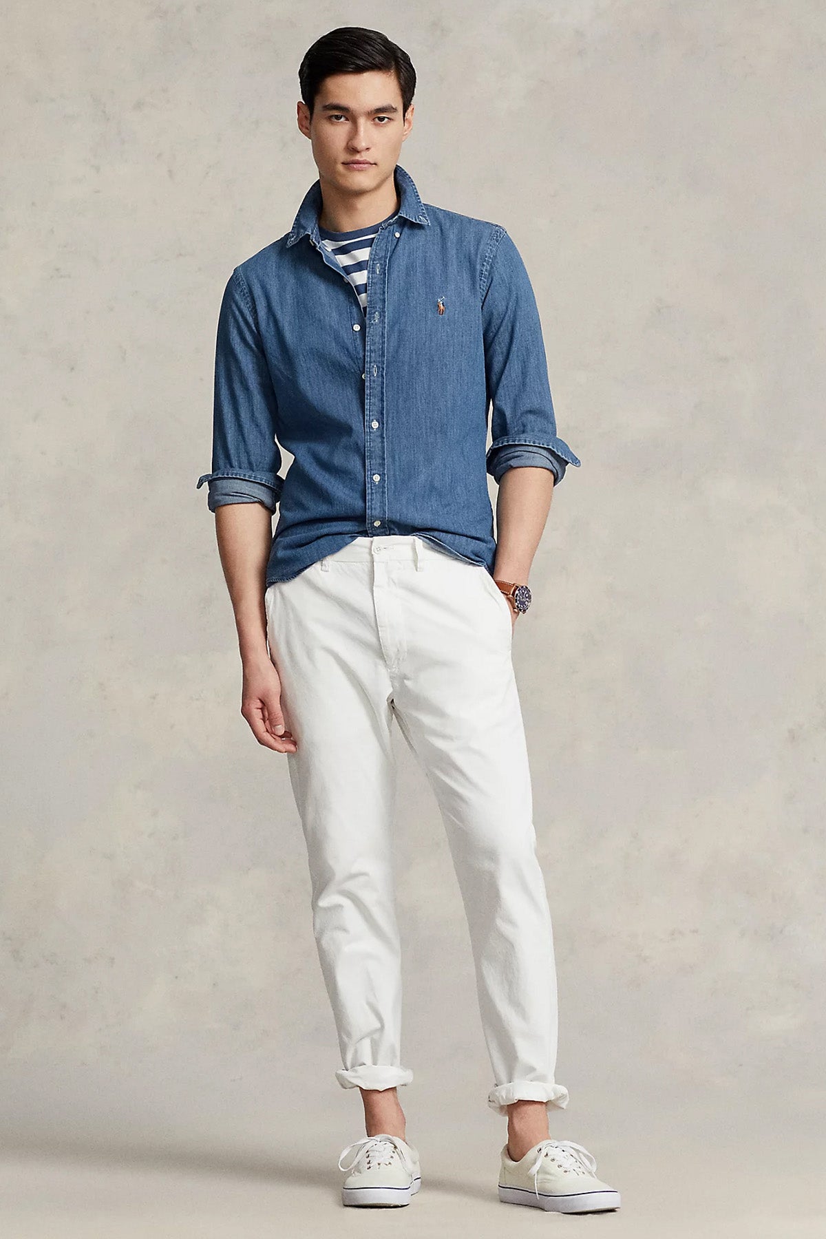 Polo Ralph Lauren Slim Fit Denim Gömlek