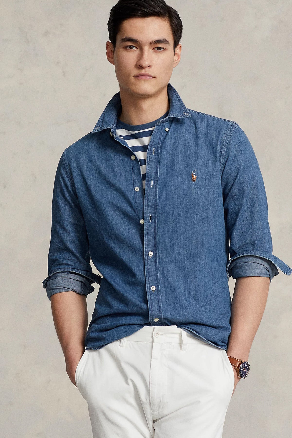 Polo Ralph Lauren Slim Fit Denim Gömlek