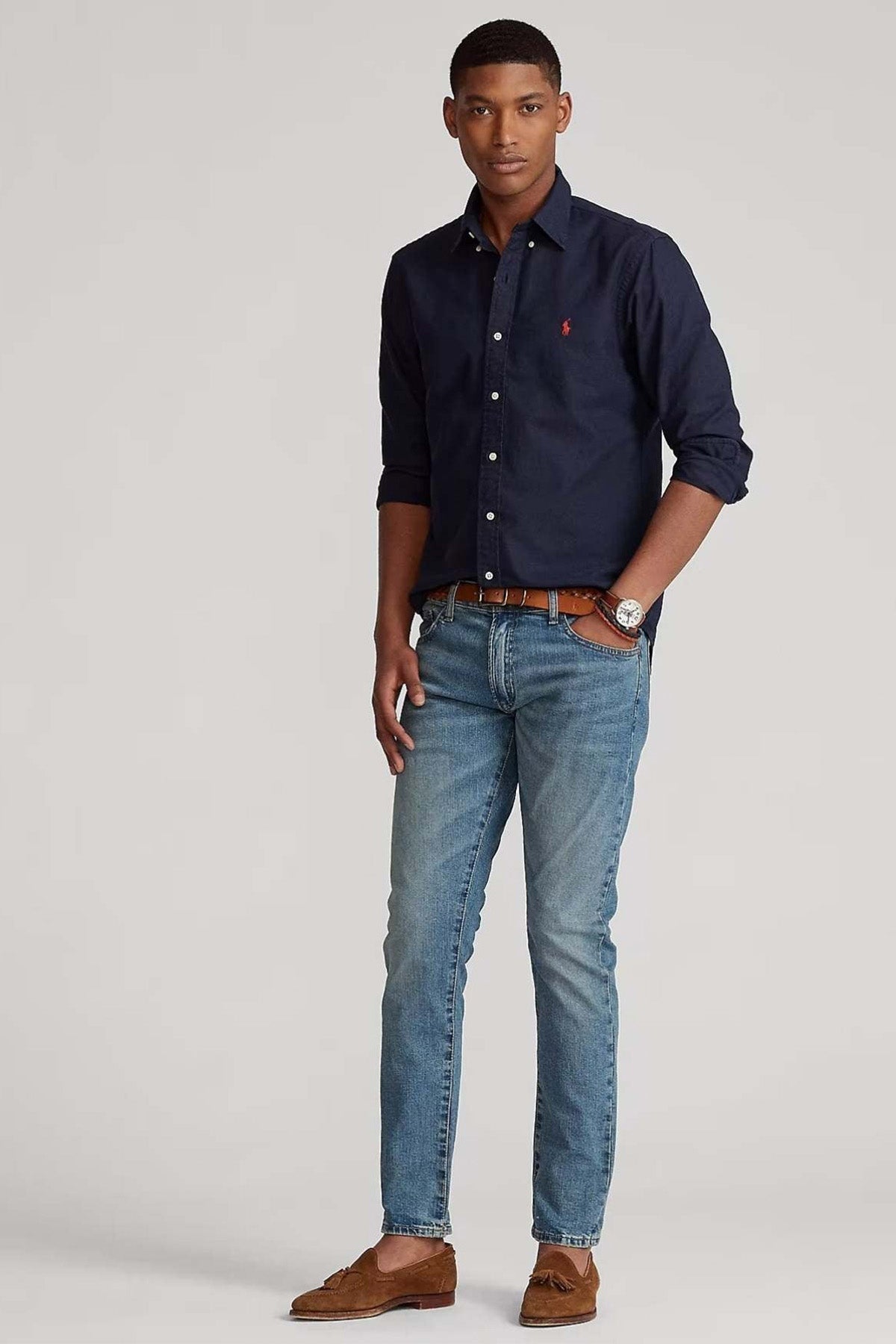 Polo Ralph Lauren Custom Fit Oxford Gömlek