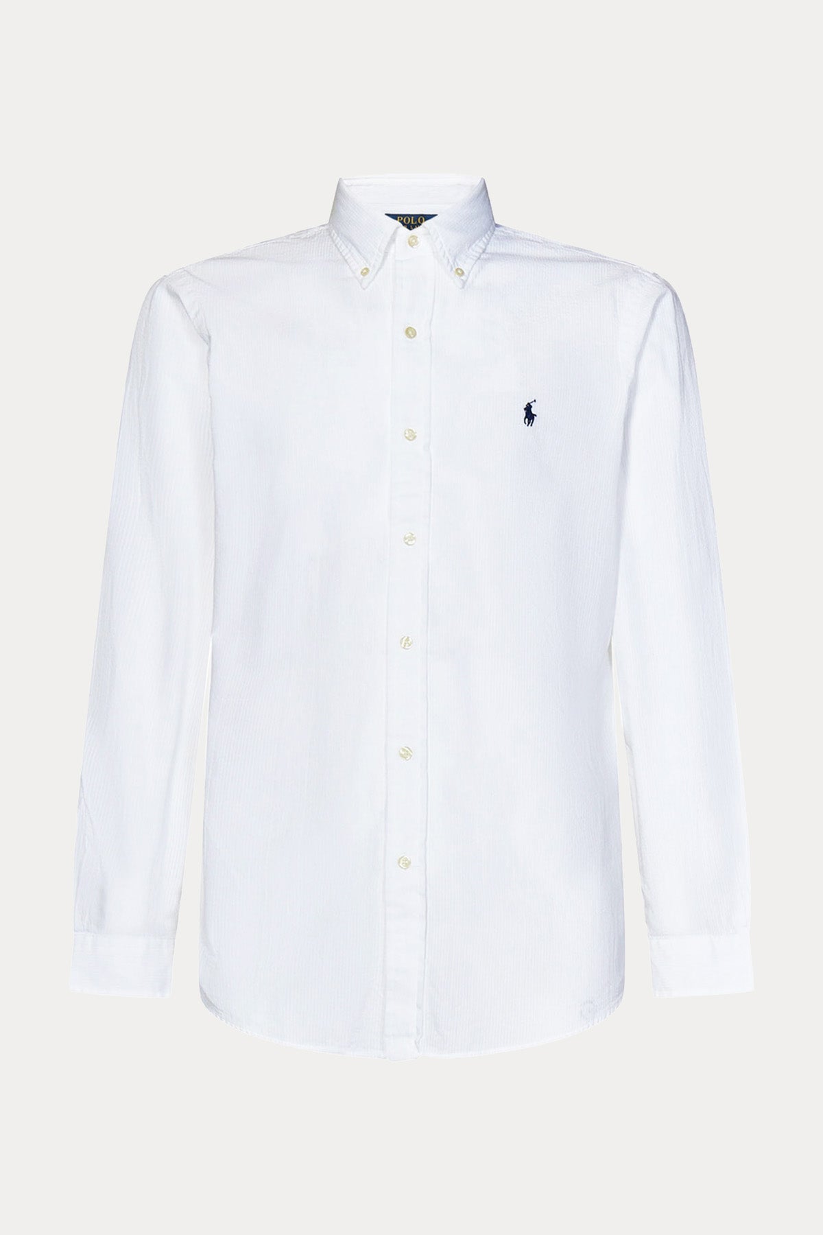 Polo Ralph Lauren Custom Fit Gofre Kumaş Gömlek-Gömlek-Libas