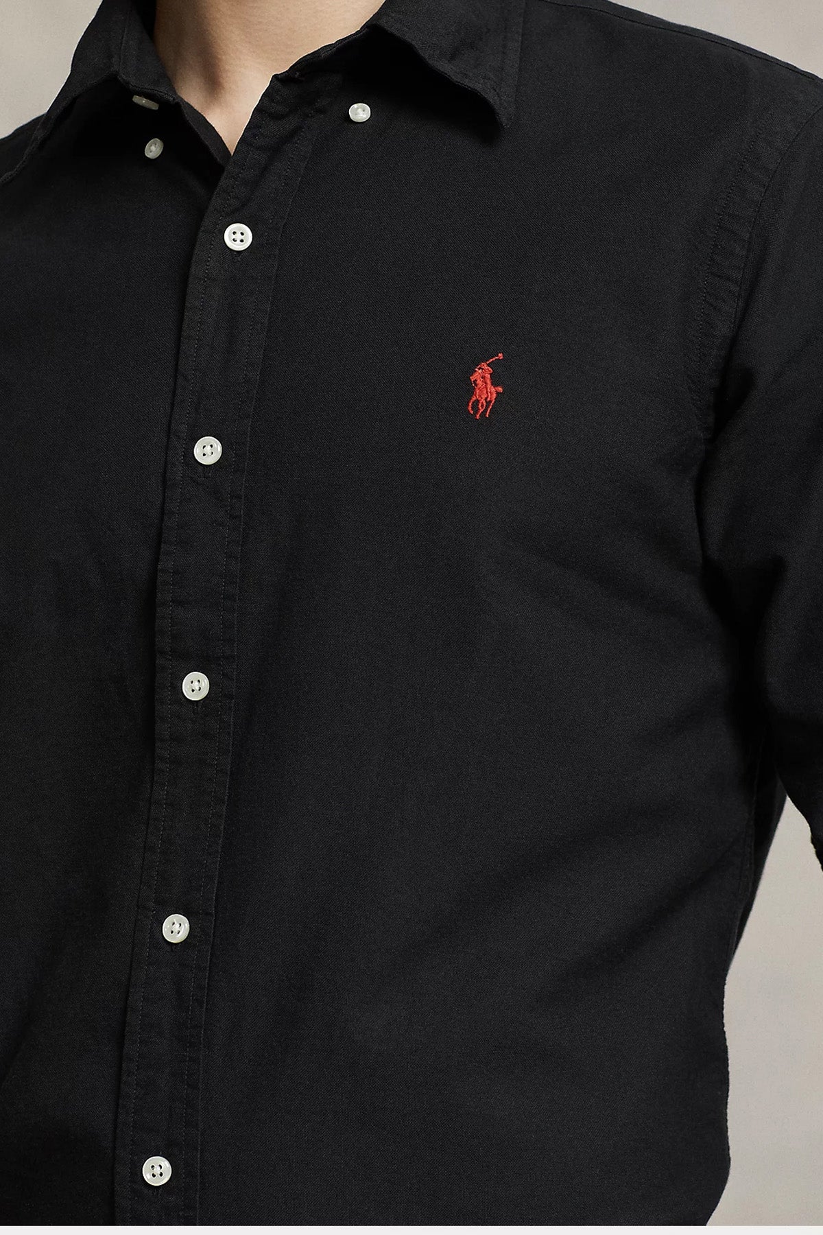 Polo Ralph Lauren Custom Fit Oxford Gömlek-Gömlek-Libas