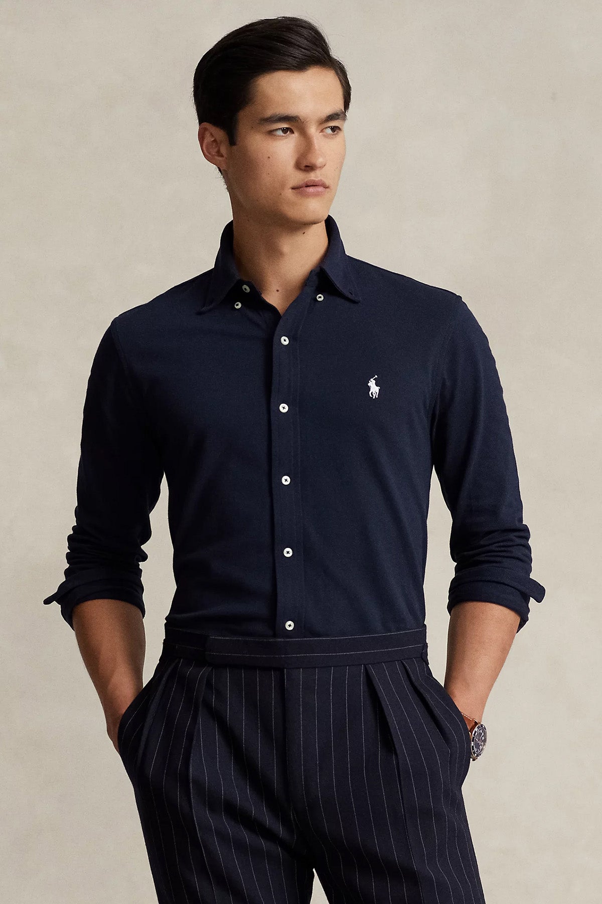 Polo Ralph Lauren Custom Fit Featherweight Mesh Gömlek