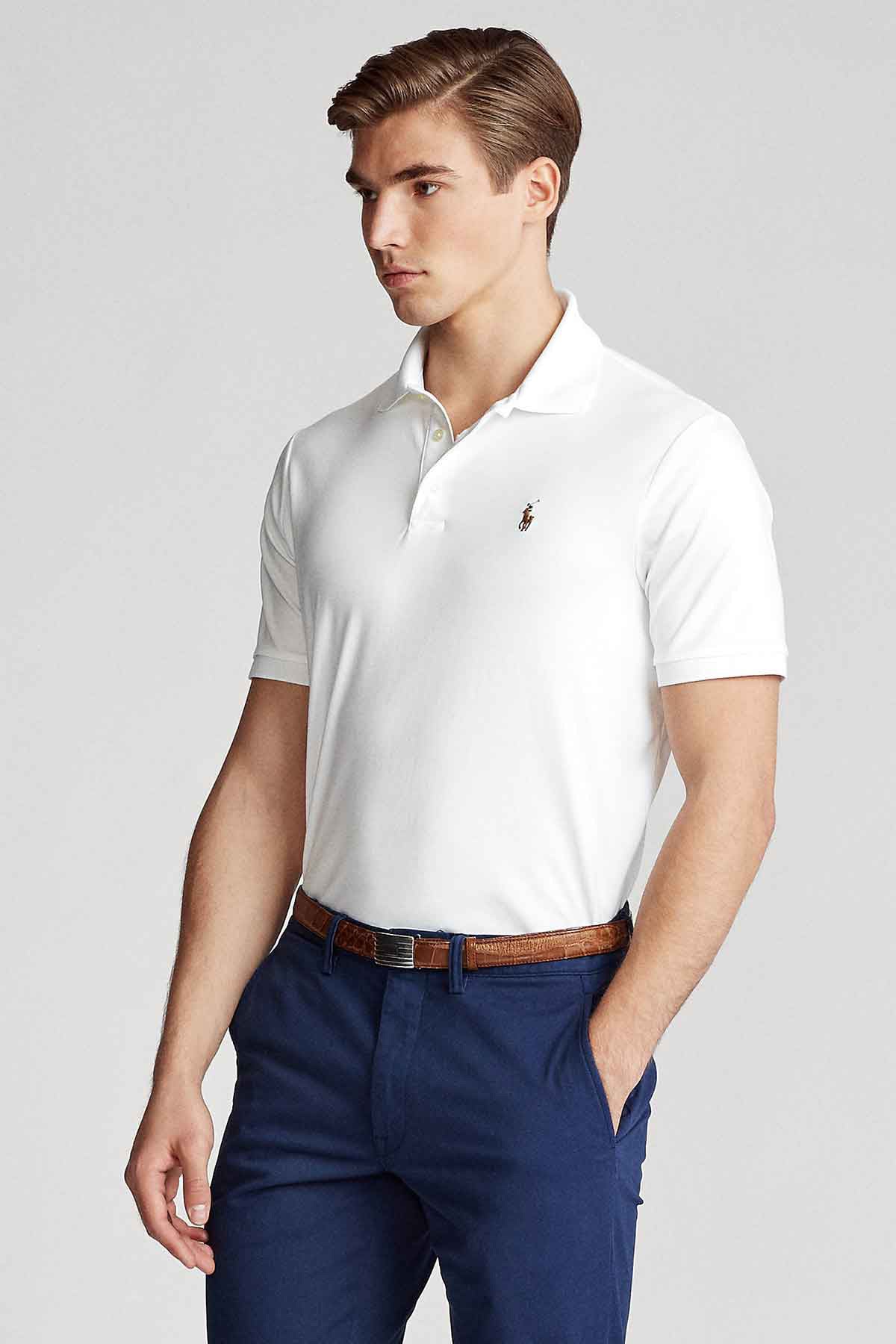 Polo Ralph Lauren Custom Slim Fit Polo Yaka T-shirt