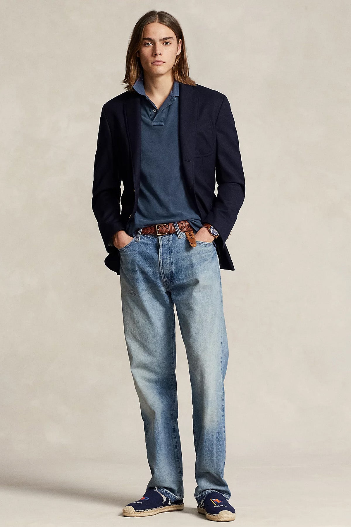 Polo Ralph Lauren Custom Slim Fit Polo Bear Polo Yaka T-shirt