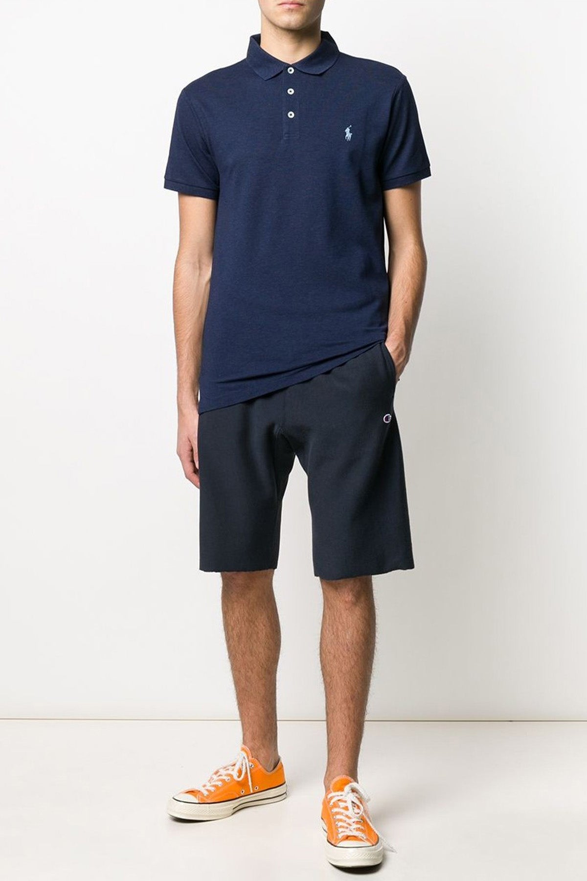 Polo Ralph Lauren Custom Slim Fit Polo Yaka T-shirt-T-shirt-Libas