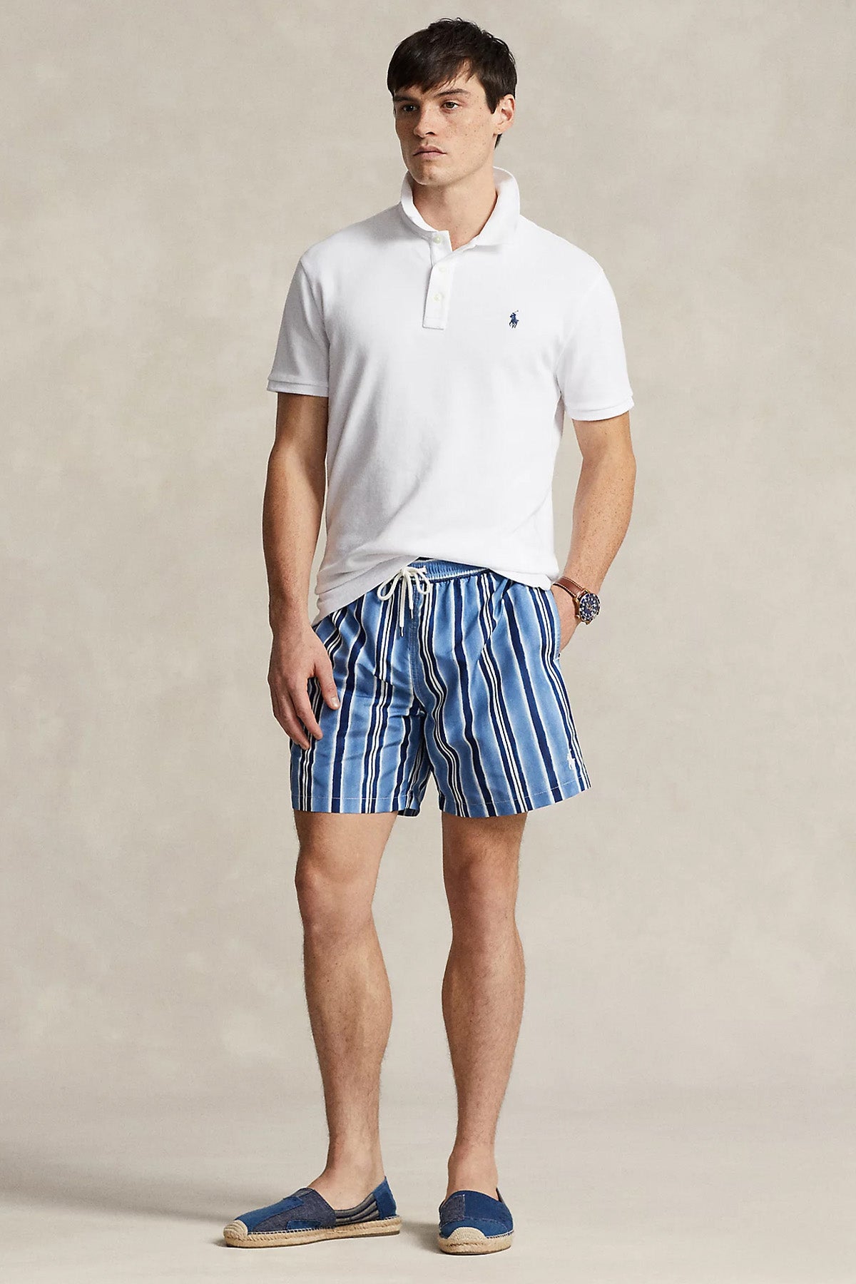 Polo Ralph Lauren Custom Fit Polo Yaka T-shirt-T-shirt-Libas
