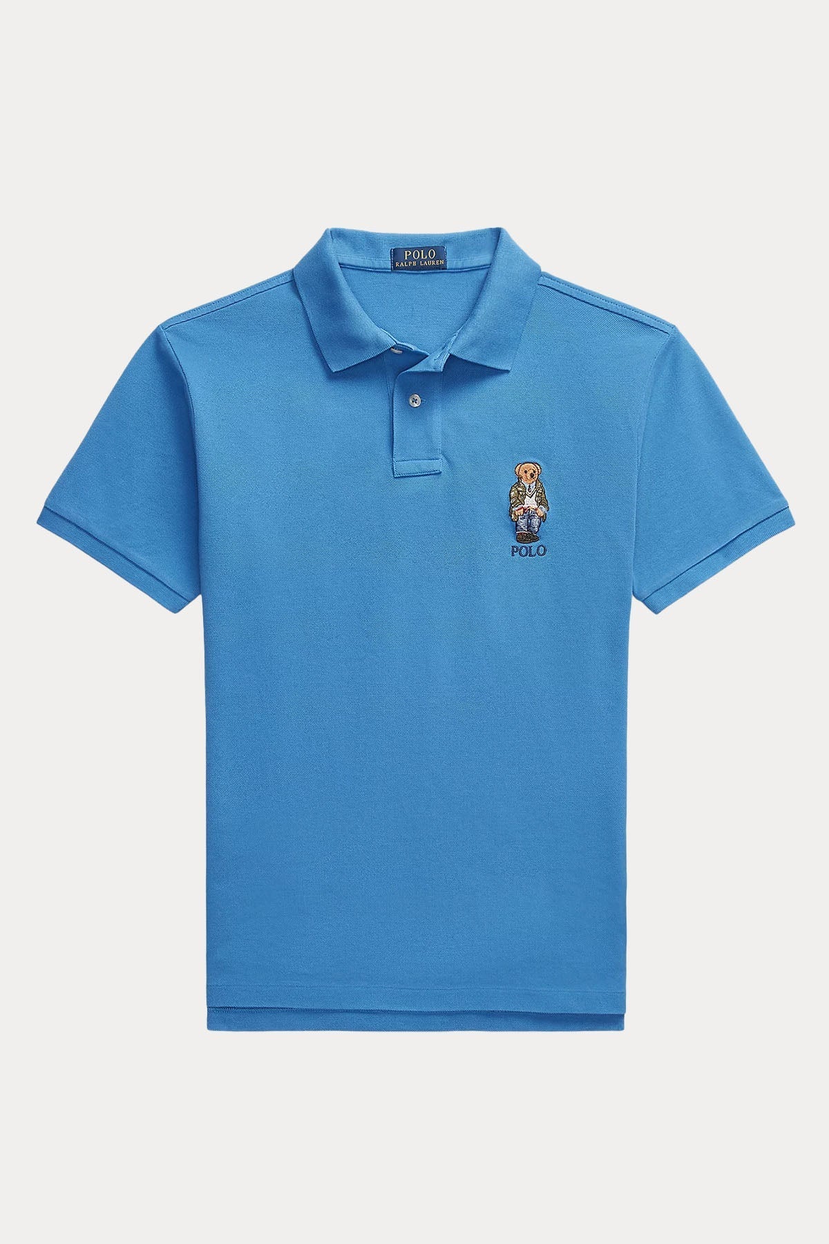 Polo Ralph Lauren Custom Slim Fit Polo Bear Polo Yaka T-shirt
