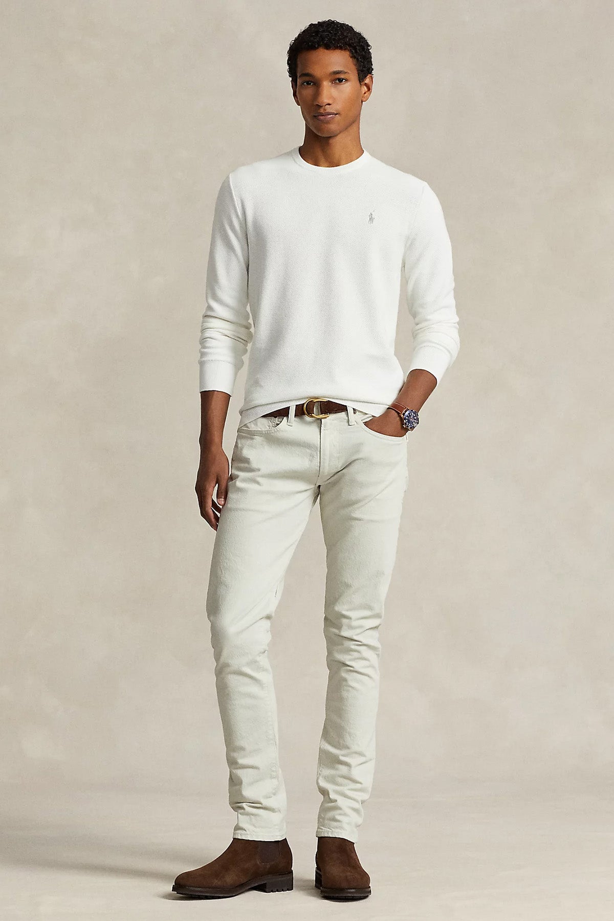 Polo Ralph Lauren Regular Fit Yuvarlak Yaka Örgü Triko