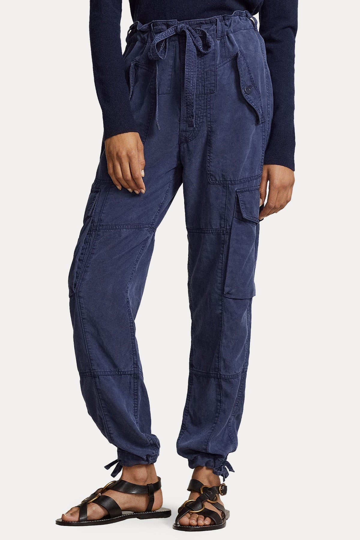 Polo Ralph Lauren Büzgülü Paça Kargo Pantolon-Pantolon-Libas