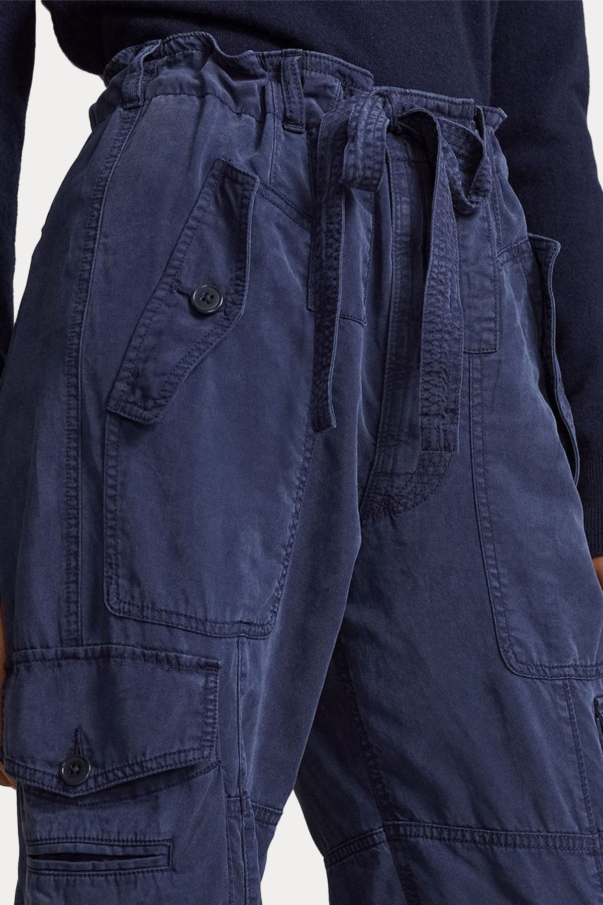 Polo Ralph Lauren Büzgülü Paça Kargo Pantolon-Pantolon-Libas