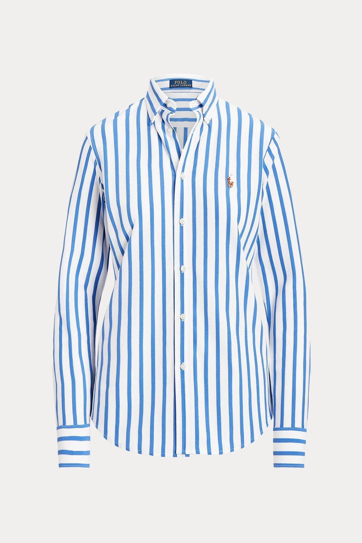 Polo Ralph Lauren Çizgili Knit Oxford Gömlek