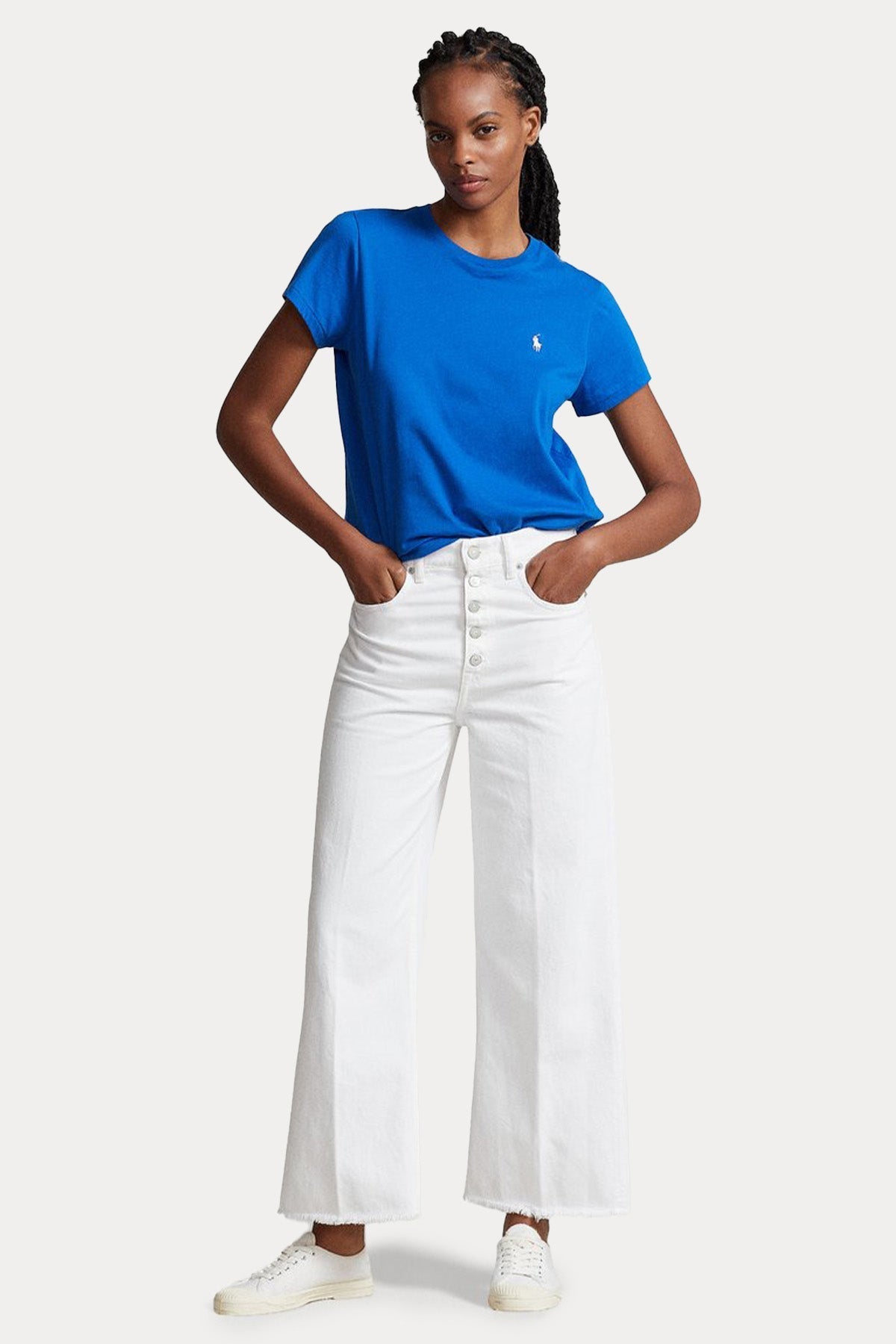 Polo Ralph Lauren Yuvarlak Yaka Logolu T-shirt-T-shirt-Libas