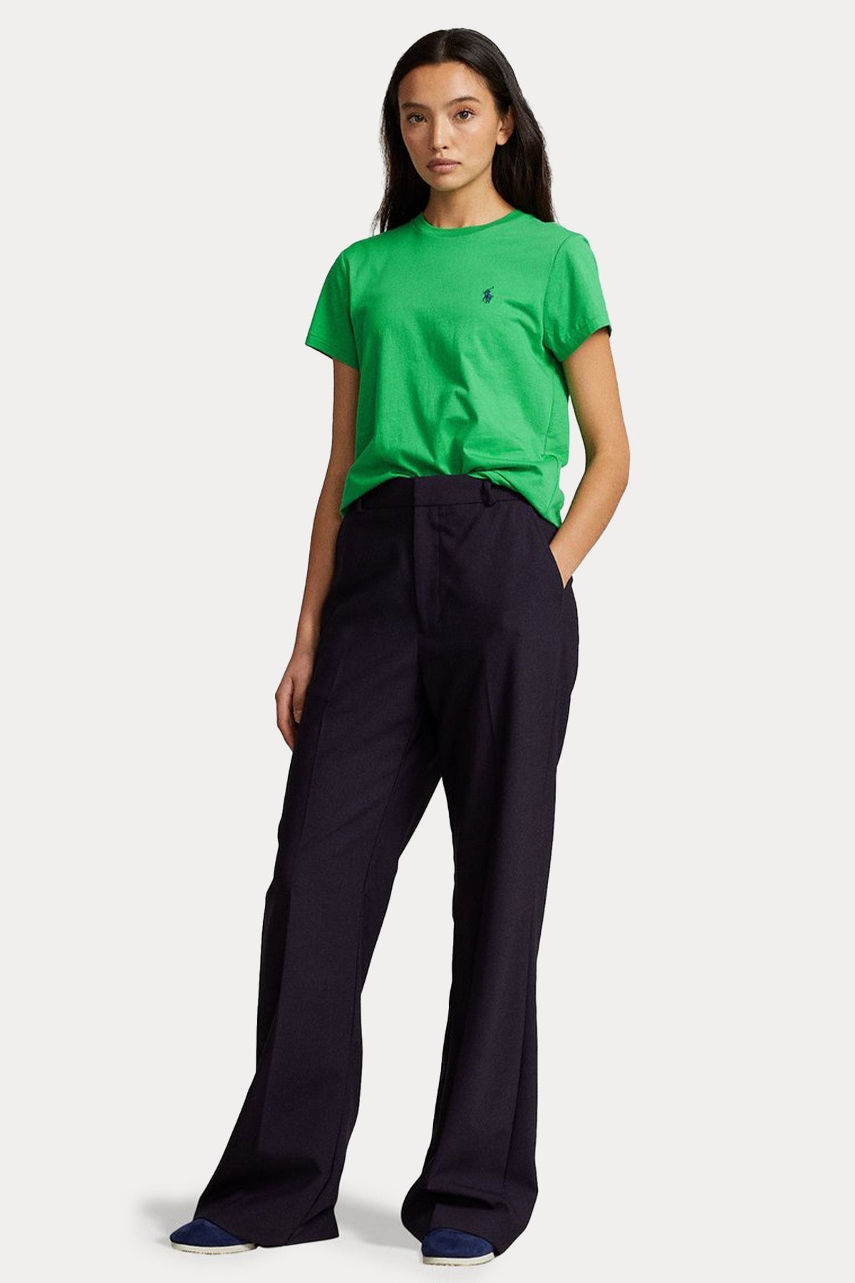 Polo Ralph Lauren Yuvarlak Yaka Logolu T-shirt-T-shirt-Libas