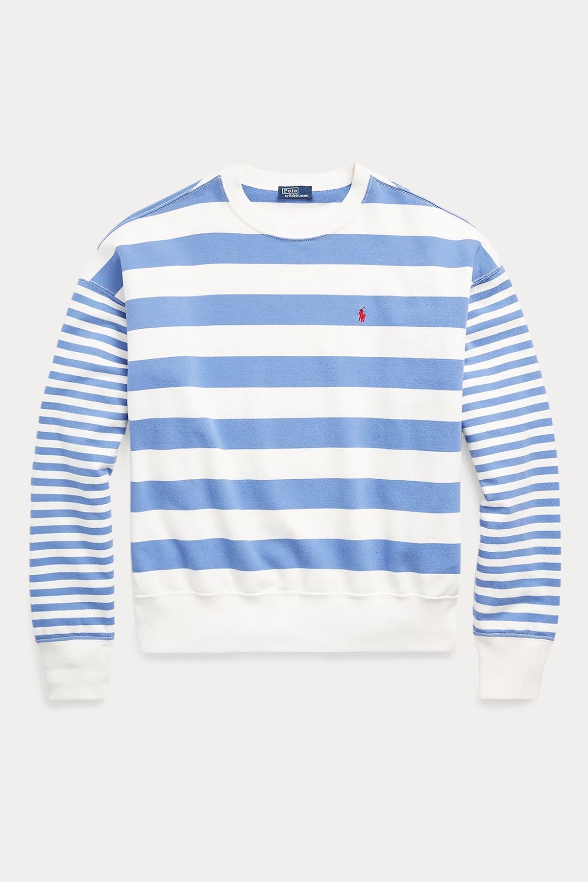 Polo Ralph Lauren Yuvarlak Yaka Çizgili Sweatshirt