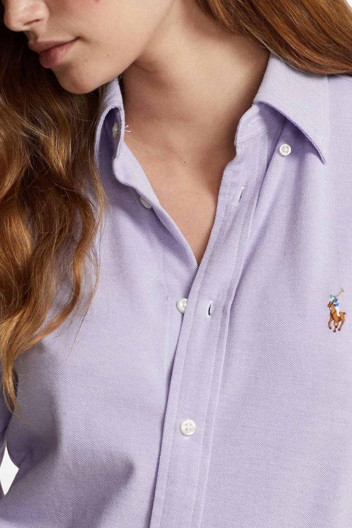 Polo Ralph Lauren Custom Fit Knit Oxford Gömlek-Gömlek-Libas