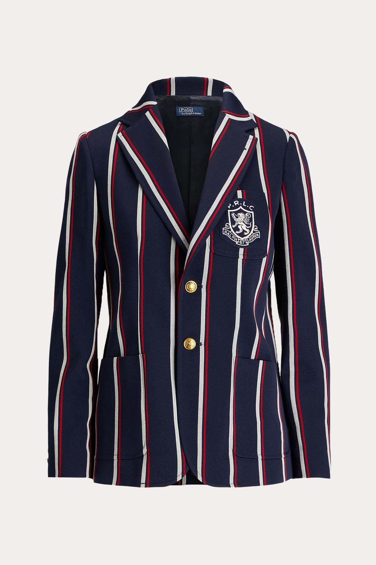 Polo Ralph Lauren Logolu Çizgili Spor Blazer Ceket