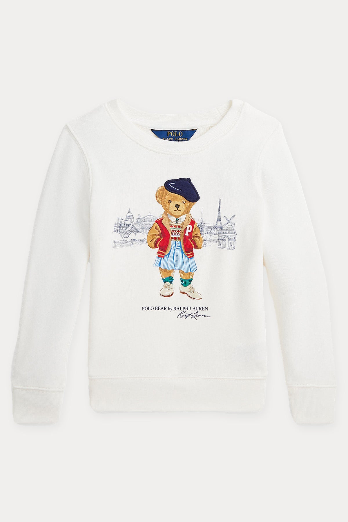 Polo Ralph Lauren Kids 3-6 Yaş Kız Çocuk Polo Bear Sweatshirt