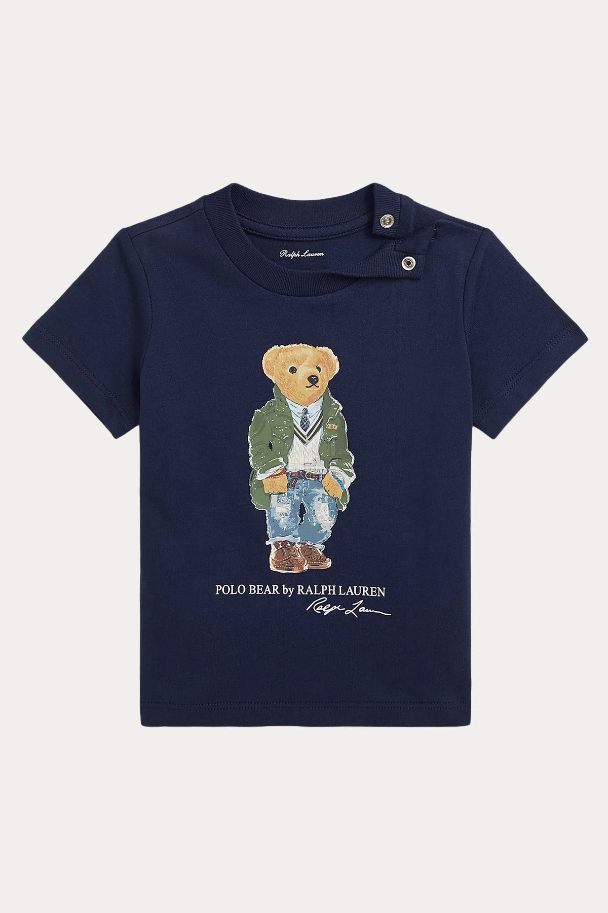 Polo Ralph Lauren Kids 18-24 Aylık Unisex Bebek Polo Bear T-shirt