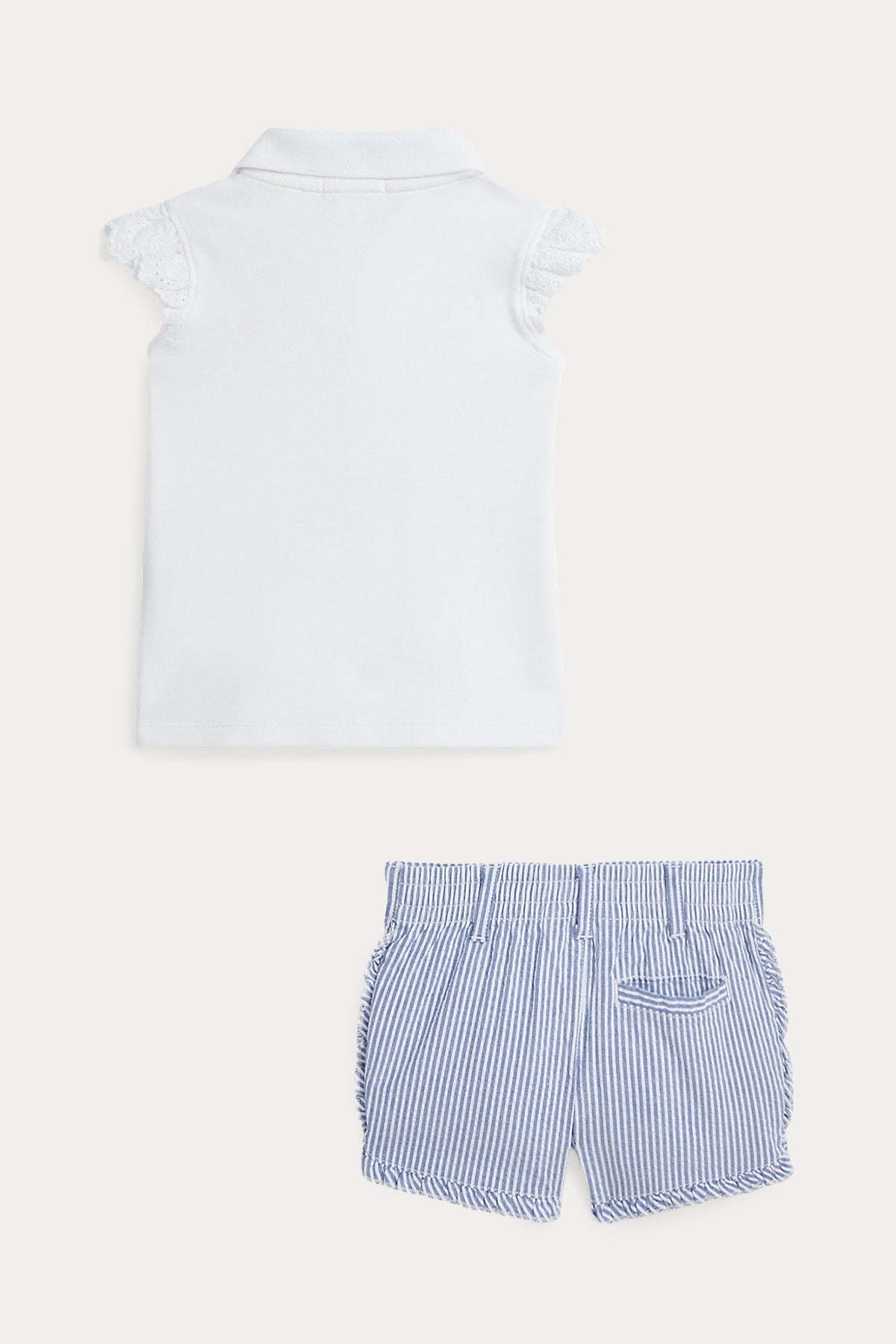 Polo Ralph Lauren Kids 24 Aylık Kız Bebek T-shirt - Şort Set