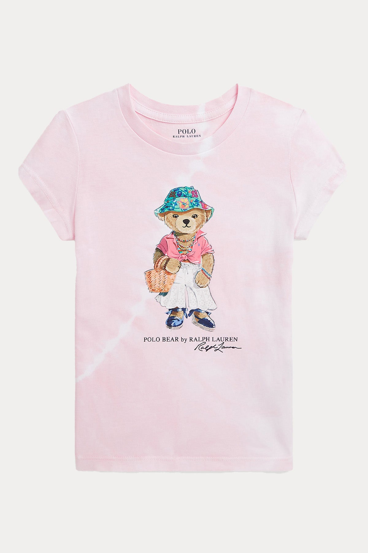 Polo Ralph Lauren Kids 2-6 Yaş Kız Çocuk Polo Bear T-shirt