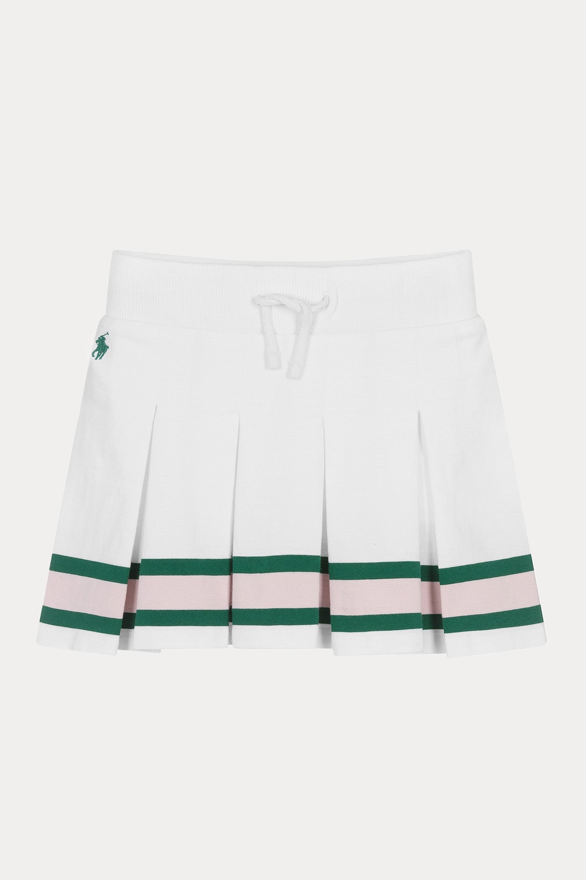Polo Ralph Lauren Kids 5-6 Yaş Kız Çocuk Beli Lastikli Pileli Şortlu Etek