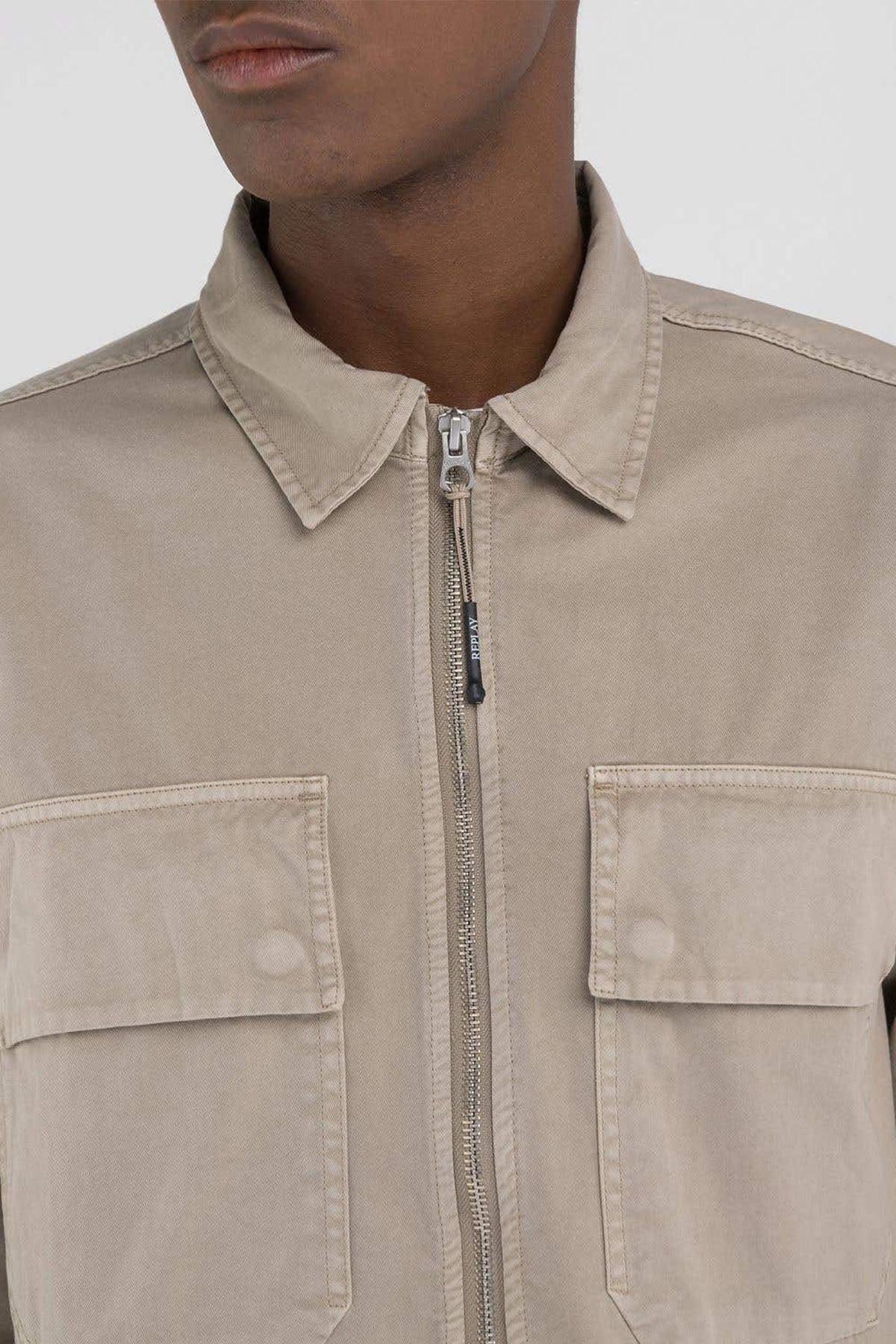 Replay Cep Detaylı Gömlek Ceket