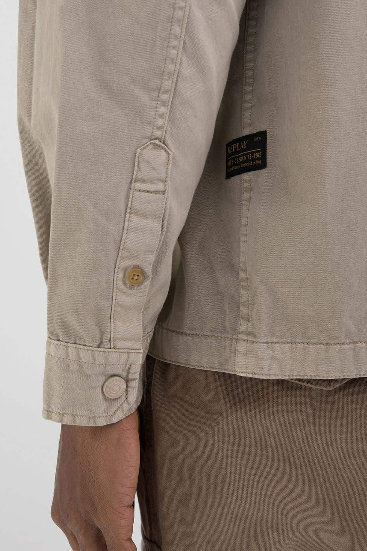 Replay Cep Detaylı Gömlek Ceket