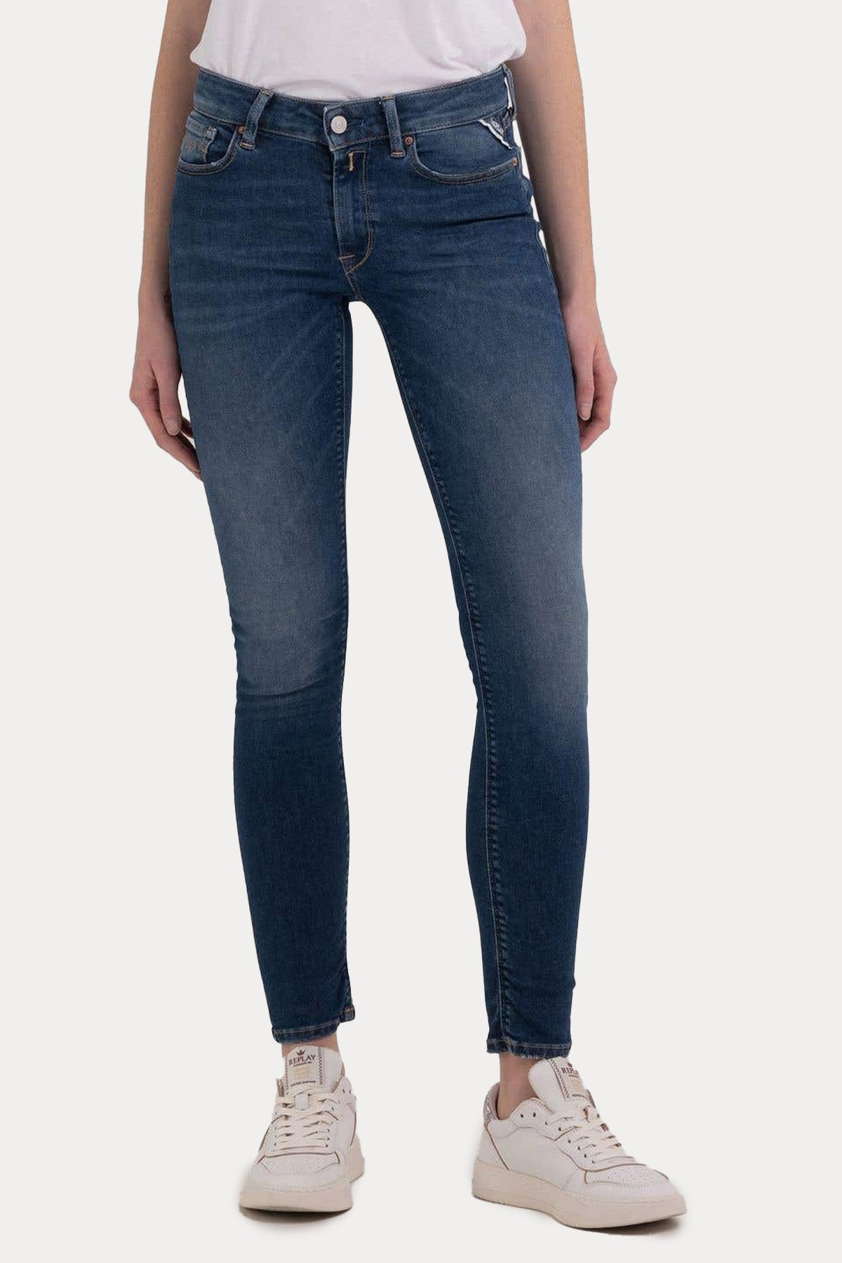Replay Hyperflex Re-Used New Luz Skinny Fit Jeans