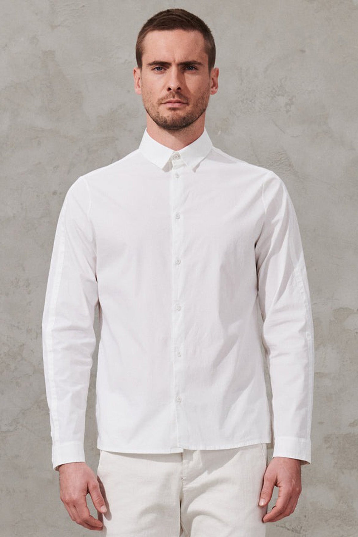 Transit Regular Fit Klasik Yaka Streç Gömlek