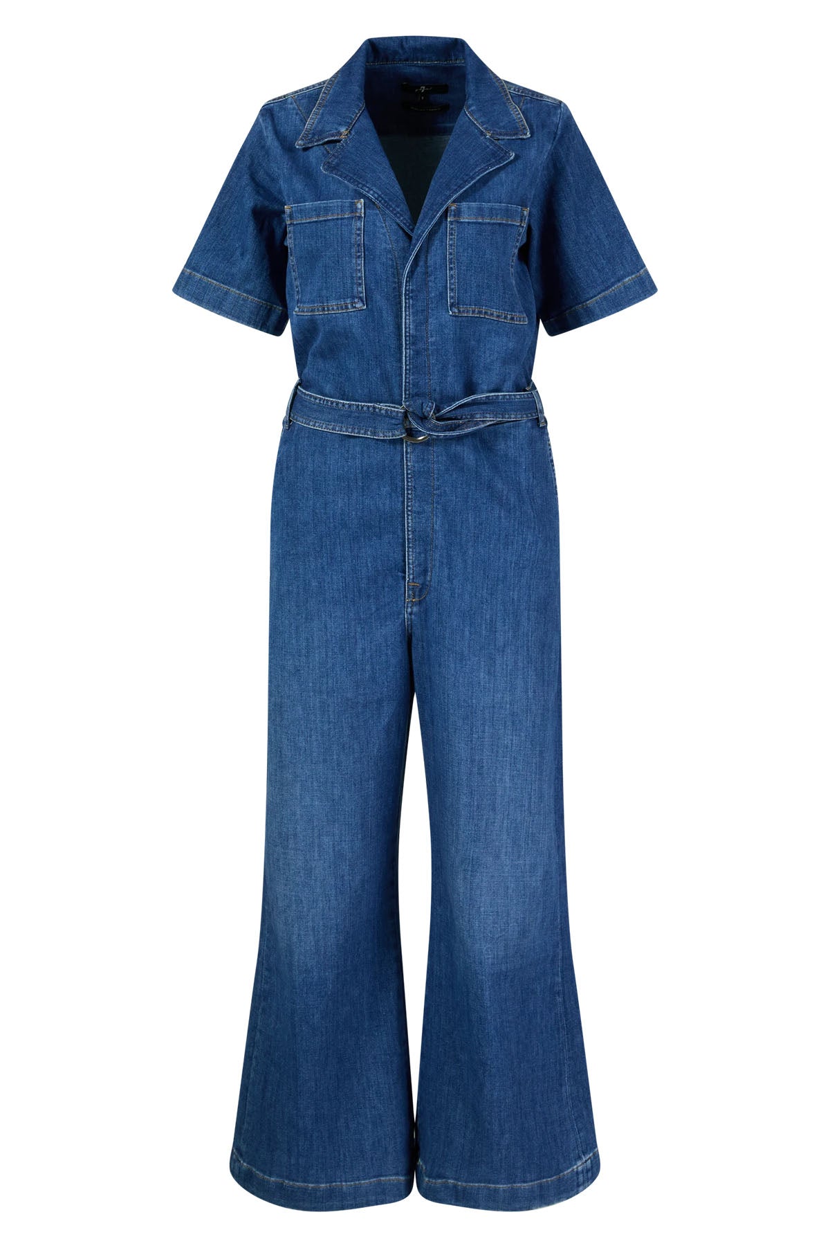 7 For All Mankind İrene Streç Denim Tulum-Libas Trendy Fashion Store