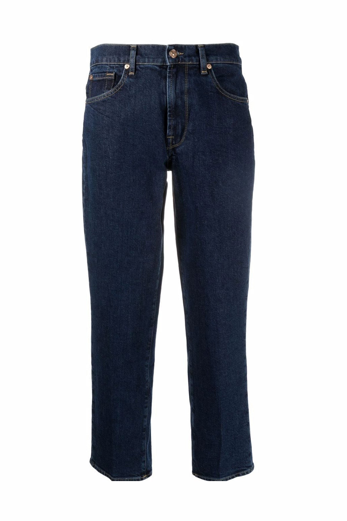 7 For All Mankind Modern Straight Fit Yüksek Bel Jeans-Libas Trendy Fashion Store